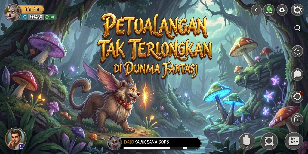 Screenshot gameplay yang menunjukkan petualangan seru dalam 33L.