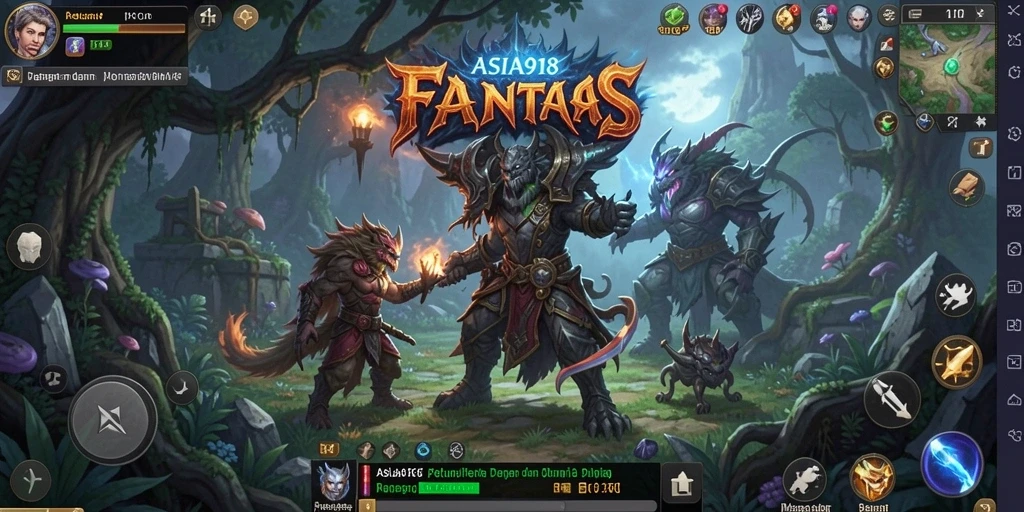 Tampilan gameplay ASIA918 yang menarik dan penuh aksi RPG.