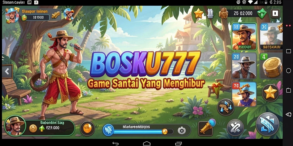 Screenshot gameplay BOSKU777 yang menampilkan aksi seru dan menghibur.