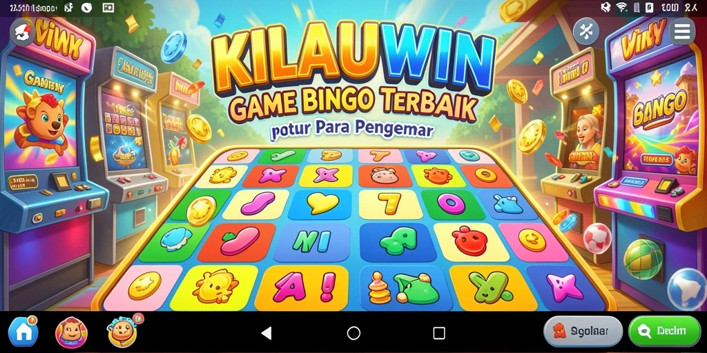 Screenshot gameplay KILAUWIN yang menunjukkan keseruan permainan Bingo.