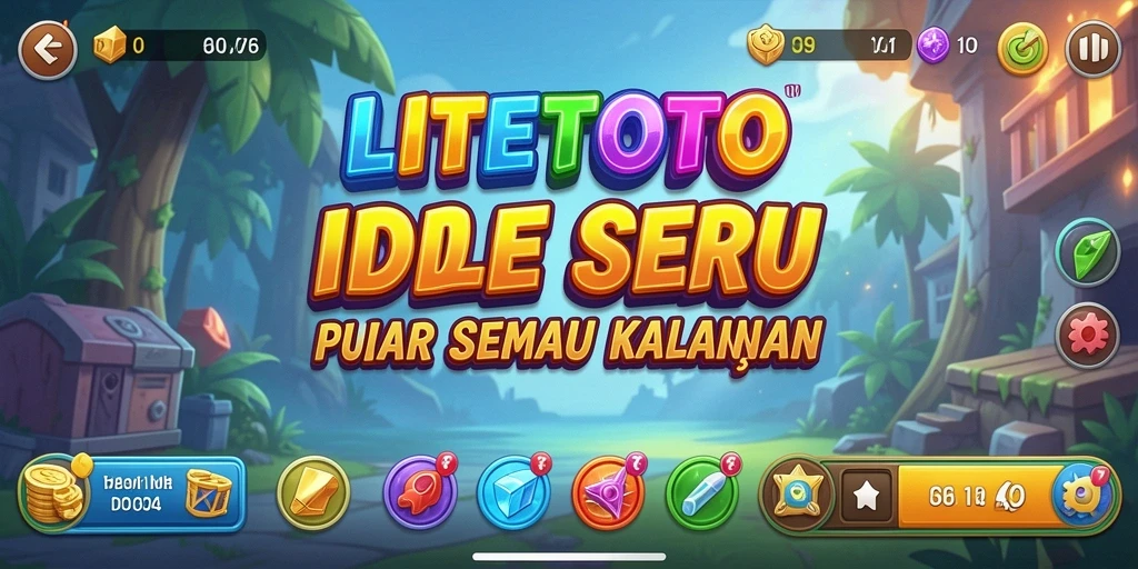 Tampilan gameplay LITETOTO yang memukau dan santai.