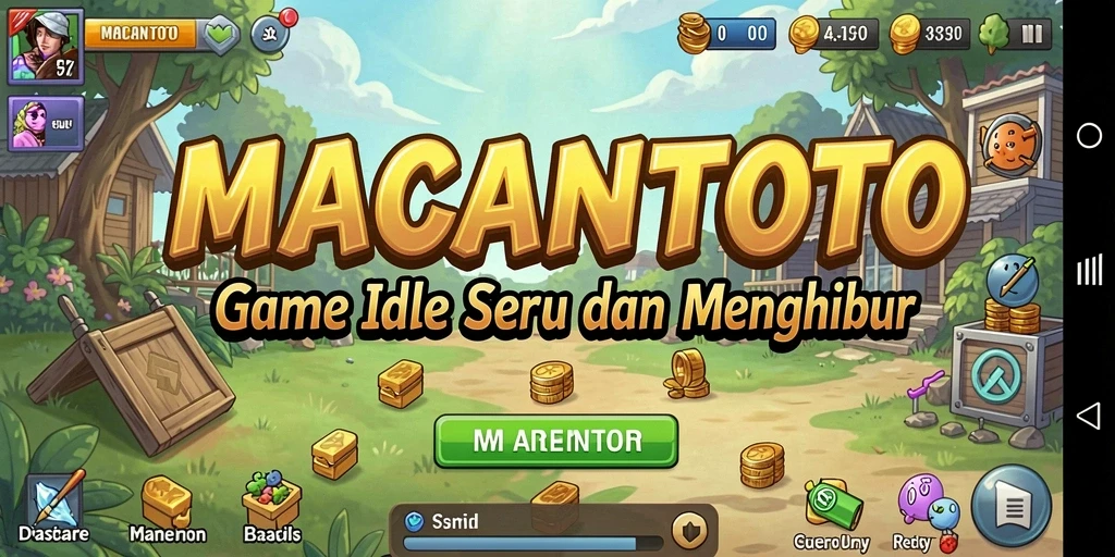 Tampilan gameplay MACANTOTO yang menarik dan mengasyikkan.