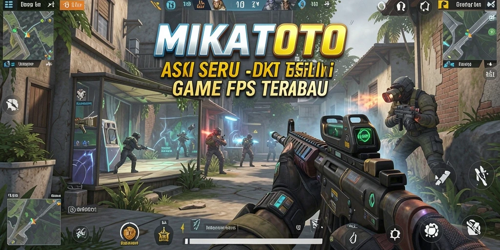Screenshot menunjukkan aksi seru dan gameplay intens MIKATOTO.