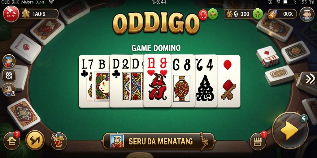Tampilan gameplay ODDIGO yang seru dan interaktif.