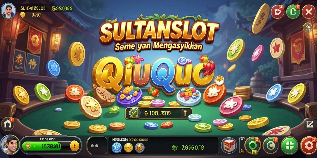 Tangkapan layar gameplay seru SULTANSLOT QiuQiu.