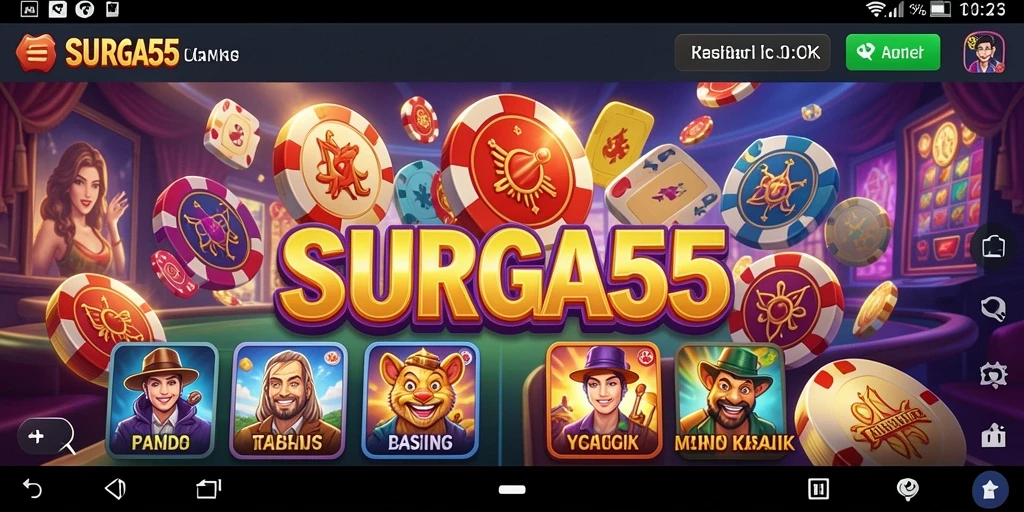 Tampilan menarik dari gameplay Kasino yang mengasyikkan.