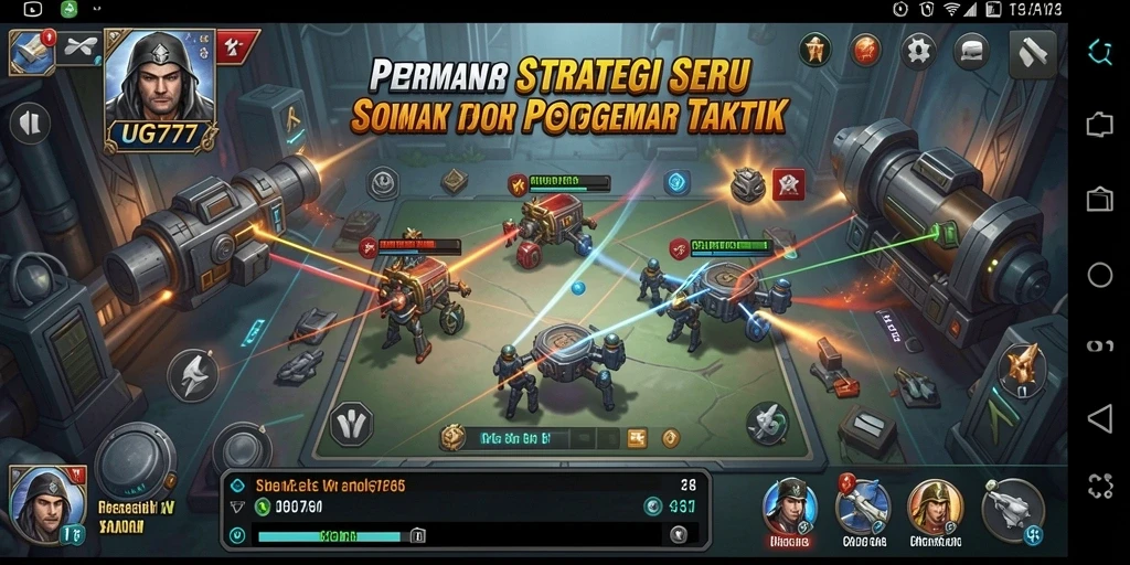 Tampilan gameplay strategis UG777 yang menantang dan seru.