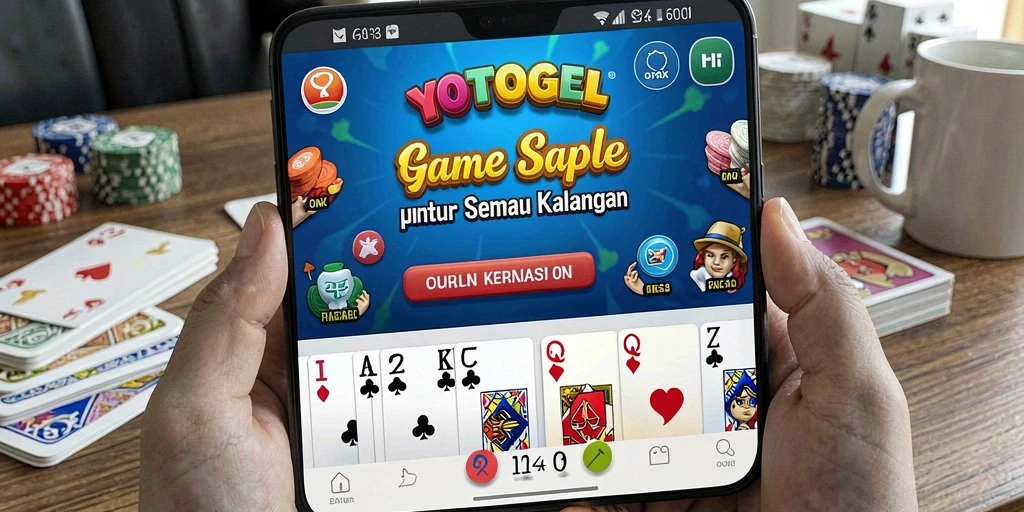 Screenshot gameplay YOTOGEL menampilkan keseruan permainan Gaple.